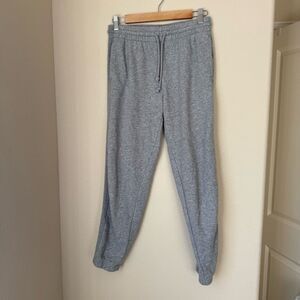 Aritzia Tna Airy AF Fleece Sweatpants Baggy Gray Size Small
